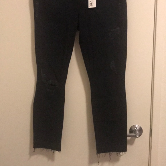 NWT Level 99 distressed black jeans - Picture 3 of 6
